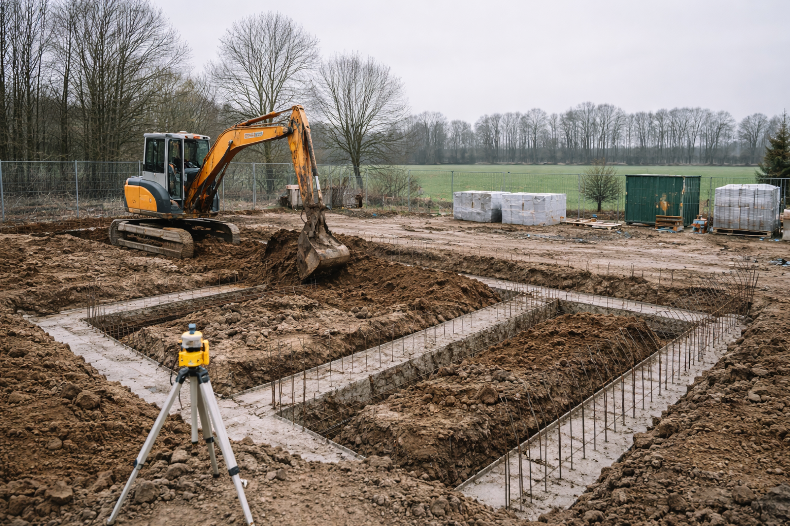 binnenkant grondwerken