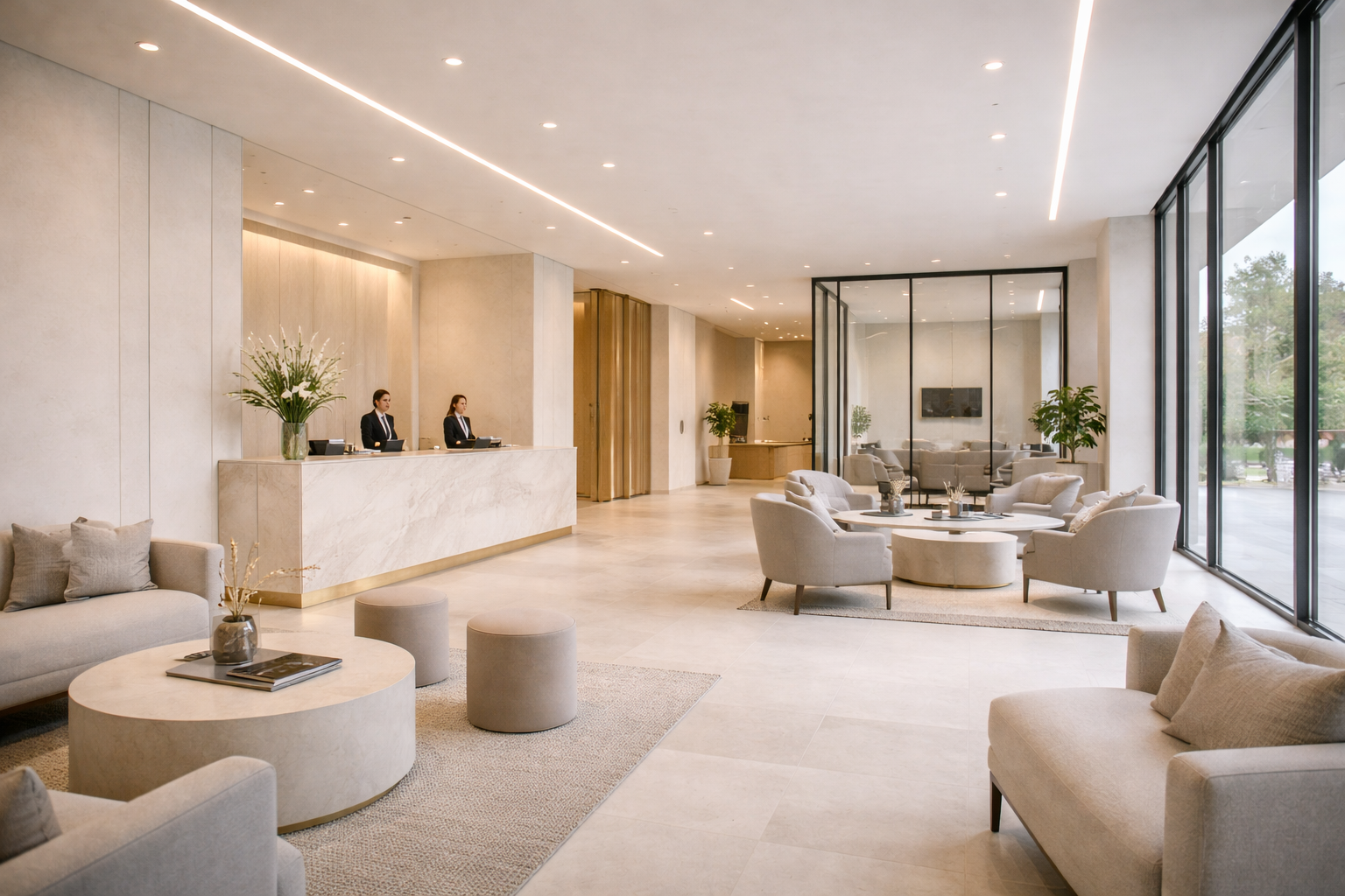 renovatie hotel hospitality project - Binnenkant Vlaams-Brabant
