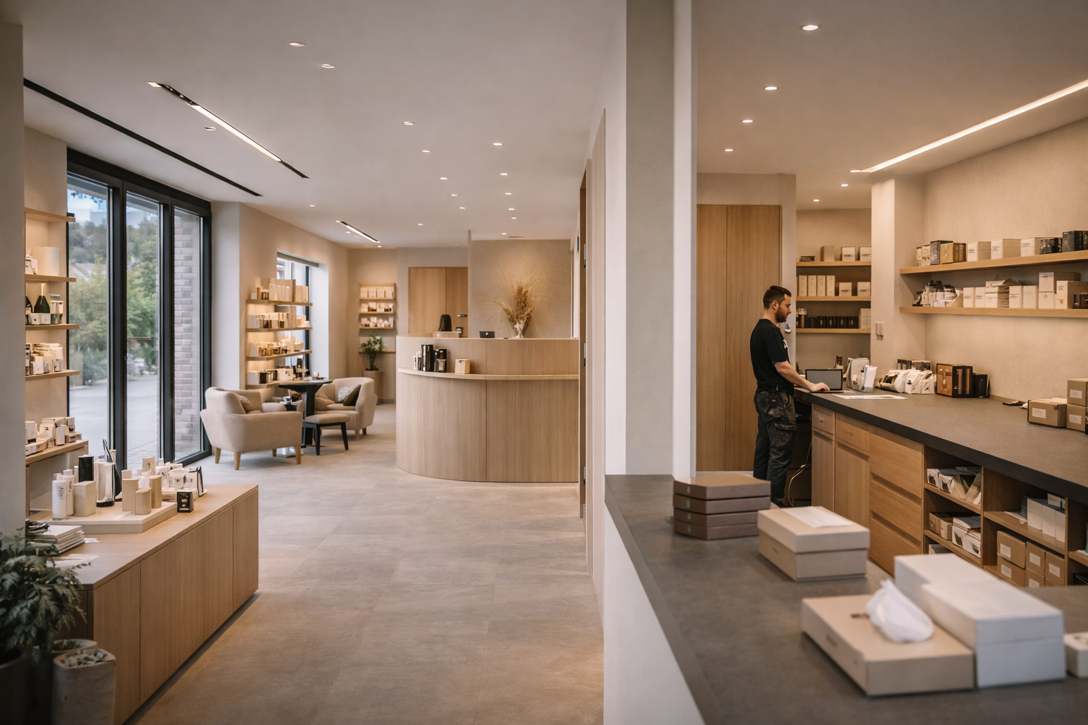 renovatie winkelinterieur retail - Binnenkant Vlaams-Brabant